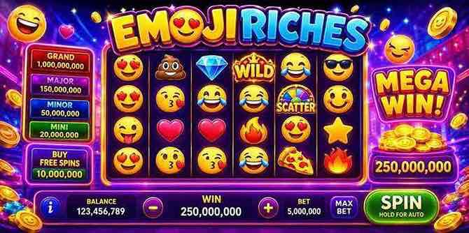 Emoji Riches BDJL Premium Gaming Smart Digital Features
